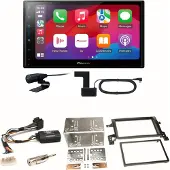 Pioneer SPH-DA77DAB CarPlay Android Auto Einbauset für Suzuki Grand Vitara JT