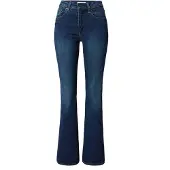 Levi's Damen 726 High Rise Flare Jeans, Blue Swell, 30W / 30L