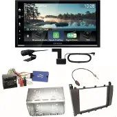 Kenwood DMX7722DABS Android Auto CarPlay Einbauset für Mercedes G Klasse W463