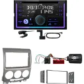 JVC KW-DB95BT Bluetooth Digitalradio USB CD Einbauset für Mazda 5 CR