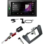 Pioneer DMH-A3300DAB USB Digitalradio Bluetooth MP3 Einbauset für Mazda 5 CW