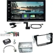 Kenwood DMX7722DABS Android Auto CarPlay Bluetooth Einbauset für Hyundai i40 VF