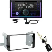 JVC KW-DB95BT Bluetooth Digitalradio Einbauset für Mitsubishi L200 ab 2016