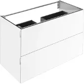 Keuco Waschtischunterschrank Edition 11 ART 120x70x49cm, 2 Ausz., IB, Gl. sat., we.