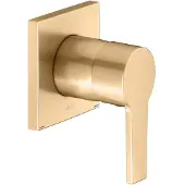 Keuco EDITION 11 Einhebelmischer Unterputz, Rosettenform eckig, 51151250002, Farbe: Messing gebürstet
