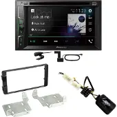 Pioneer AVH-A3200DAB USB Digitalradio MP3 Einbauset für Mitsubishi ASX ab 2015