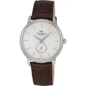 Continental Herrenarmbanduhr 15201-GT156130 Leder braun