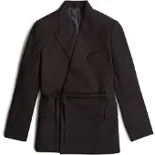 G-Star Zweireihiger Blazer mit Gürtel - Mehrfarbig - Damen - M