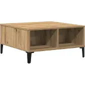 vidaXL Couchtisch Artisan-Eiche 60 x 60 x 30 cm