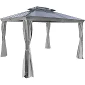 Primaster Pavillon Manhattan 300 x 360 cm anthrazit