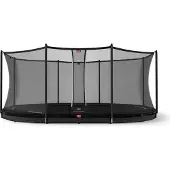 Berg Bodentrampolin Grand Favorit InGround 520 + Sicherheitsnetz Comfort