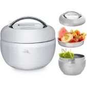 Orion Termos obiadowy Apple 2 l Srebrny