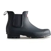 Hunter Gummistiefel Original Chelsea Herren Navy-Schuhgröße 43