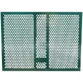 Softee Antivandal-Basketballkorb für Kollektiv, aus Lochblech, Mini-Format, 1200 x 900 mm