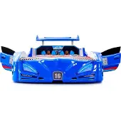 InterDesign Autobett Velocity XRF-3 in Blau