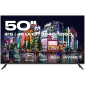 Japannext JN-IPS500UHD60F, 127 cm (50"), 3840 x 2160 Pixel, 4K Ultra HD, 8 ms, Schwarz