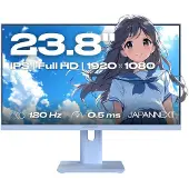 Japannext JN-I238FHD120F-HSP-BB, 60,5 cm (23.8"), 1920 x 1080 Pixel, Full HD, LCD, 0,5 ms, Blau