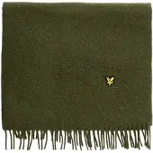 Lyle & Scott Schal aus Lammwollmischung - Grün