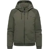 Ragwear Bomberjacke "Chinta Warm YOUMODO" mit Kapuze Warme Übergangsjacke mit elastischen Bündchen