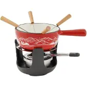 Cosy & Trendy Fondue-Set Aspen Rot