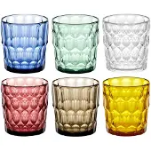 Guzzini VANITY Set aus 6 niedrigen Bechern Assorted col.