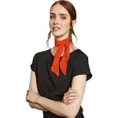 Premier Damen Chiffon-Schal / Chiffon-Halstuch (Orange)