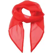 Premier Damen Chiffon-Schal / Chiffon-Halstuch (Erdbeerrot)