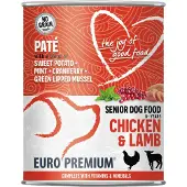 Euro Premium Senior Huhn und Lamm Paté Nassfutter Hund