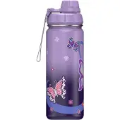 Step by step Isolierte Edelstahl-Trinkflasche "Sweet Butterfly"