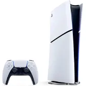 Sony Konsole PlayStation 5 Digital Slim Edition 1TB SSD Wi-Fi Schwarz Weiß