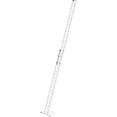 Günzburger Steigtechnik Sprossen-Seilzugleiter 2tlg. mit nivello-Traverse 2 x 20 Sprossen - 021320