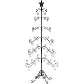 vidaXL Metal Christmas Tree