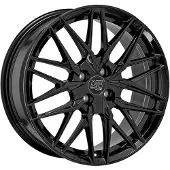 MSW Alufelge 50-4 7.5X18 4X100 Et 35 Gloss Black