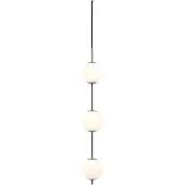 UMAGE Audrey LED-Hängeleuchte, stahlfarben, 3-flg., Ø 12 cm - , Audrey, dimmbar, Metallisch, für Wohnzimmer, Metall, Design