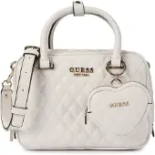 GUESS Handtasche Atabey HWQG98 94050 Écru