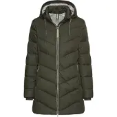 Camel active Wattierte Jacke mit abnehmbarer Kapuze in Waldgrün | Gr.: 54