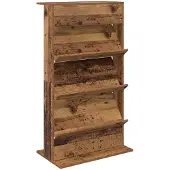vidaXL Magazinregal Altholz 70 x 41 x 126 cm Holzwerkstoff
