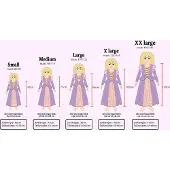 Little Adventures Rapunzel-Kleid Klassisch