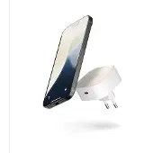 ZENS Induktionsladegerät - Weiß - für iPhone, Tablet-PC, AirPod, Smartphone, Qi2-fähiges Gerät, iPad - Eingangsstecker: USB - Kompakt, MagSafe-Technologie, Magnetisch