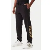 Versace Jeans Couture Jogginghose 80GAAT00 CF01T Schwarz Regular Fit