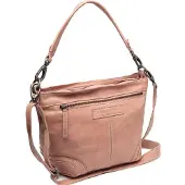 The Chesterfield Brand C48.1267 Leather Shoulder Bag Washed Wax Cow Lucy Vintage Rose
