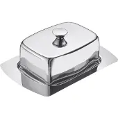 Westmark Butterdose Edelstahl, 19x12.8cm