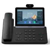 Yealink -SIP-T88V Pro, IP-Telefon, Schwarz, Drahtgebundenes & drahtloses Handgerät, Tisch/Bank, Android, 1000 Eintragungen