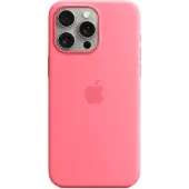 Apple Original iPhone 15 Pro Max Hülle - Silikon - Backcover/Soft Case - Rosa