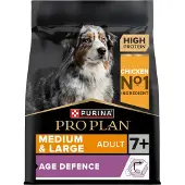 Purina Pro Plan Pro Plan Adult Age Medium Large 3kg Hundefutter