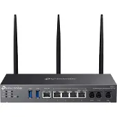 TP-LINK Omada DR3220v-4G, Dual-Band (2,4 GHz/5 GHz), Ethernet/LAN, ADSL, ADSL2, Schwarz, Tabletop-Router