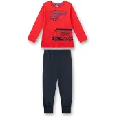 Sanetta Pyjama Homewear Bequem sitzend Schlafanzug Feuerwehr lang