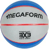 Megaform Basketball 3x3 - Offizielle Größe und Grip für draußen