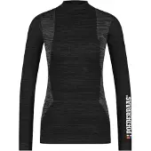 Poederbaas Funktionsshirt Technical Thermo L/S Damen Black-L