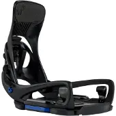 Burton Lexa X Est Frau Steigt Auf Snowboardbindungen